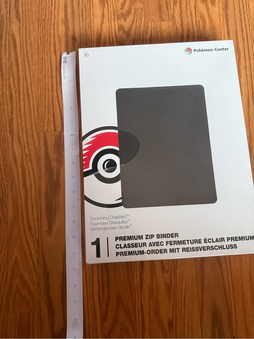 Pokemon TCG Scorching Charizard Premium Zip Binder